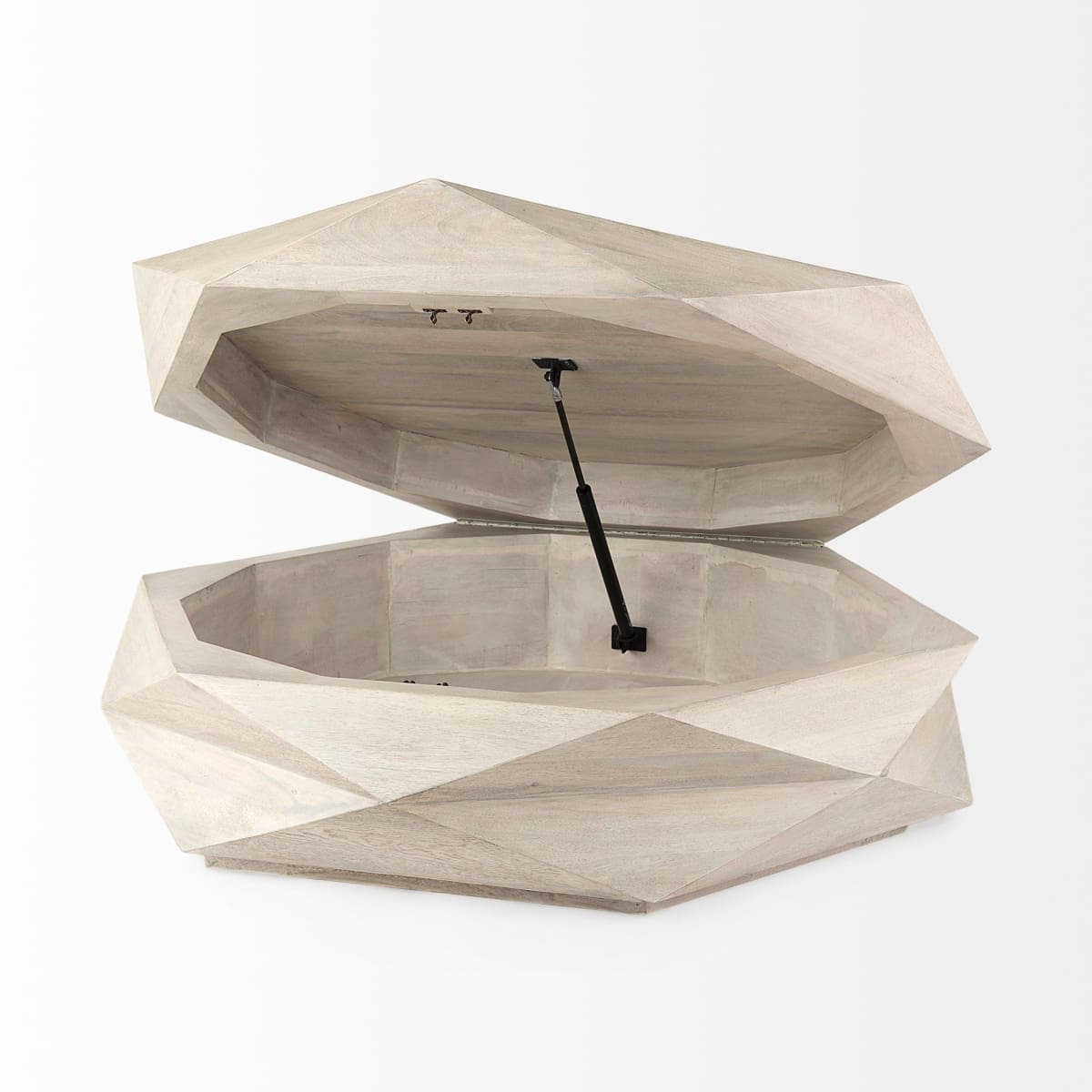 Arreto Coffee Table White Wood - coffee-tables