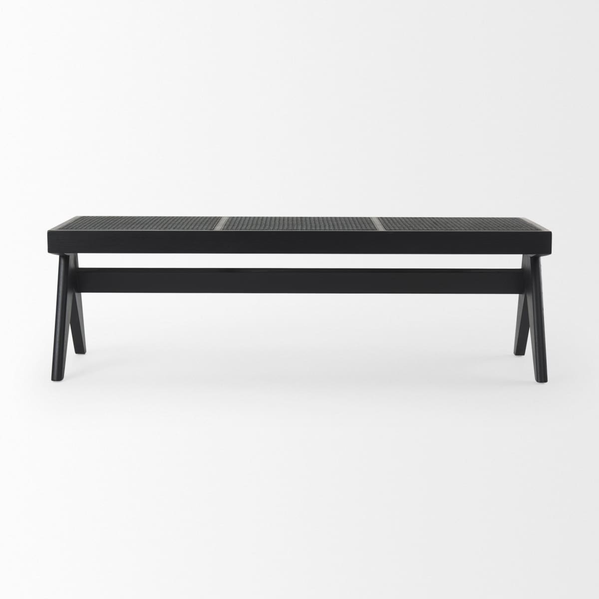 Arvin Bench Black Wood - benches