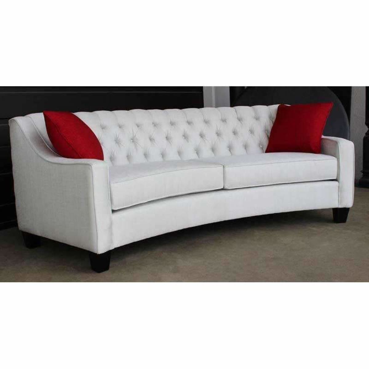 Astoria Curved Tuffted Sofa - Sofa