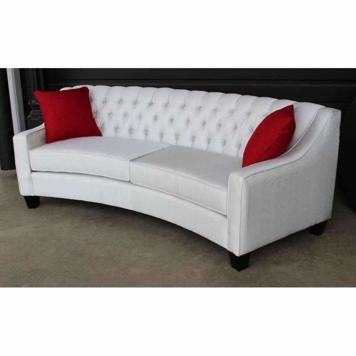 Astoria Curved Tuffted Sofa - Sofa