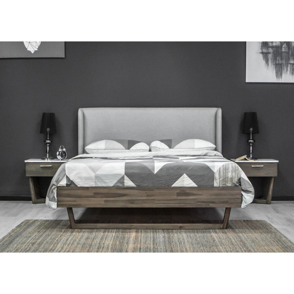 Aura Queen Bed - lh-import-beds