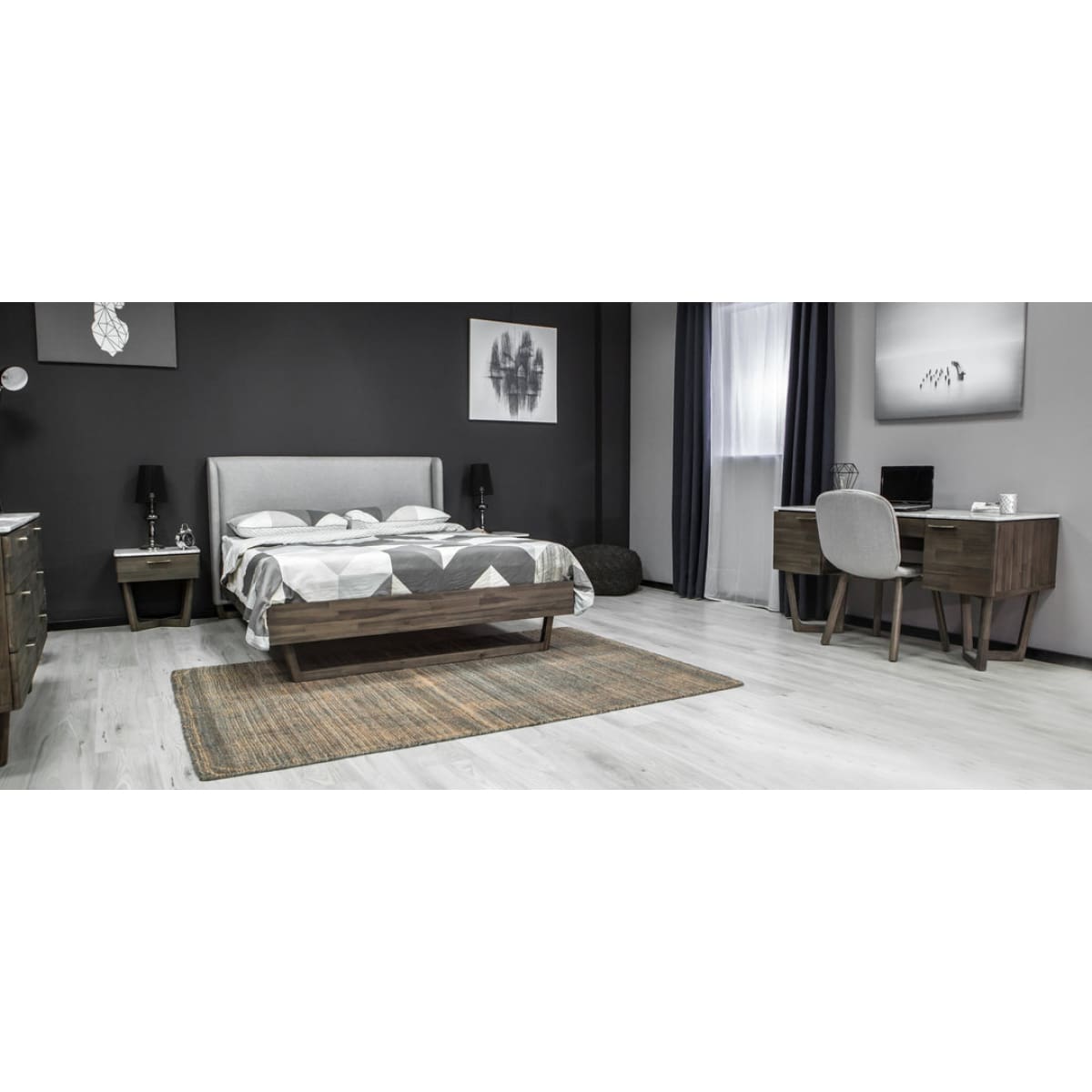 Aura Writing Desk - lh-import-desks