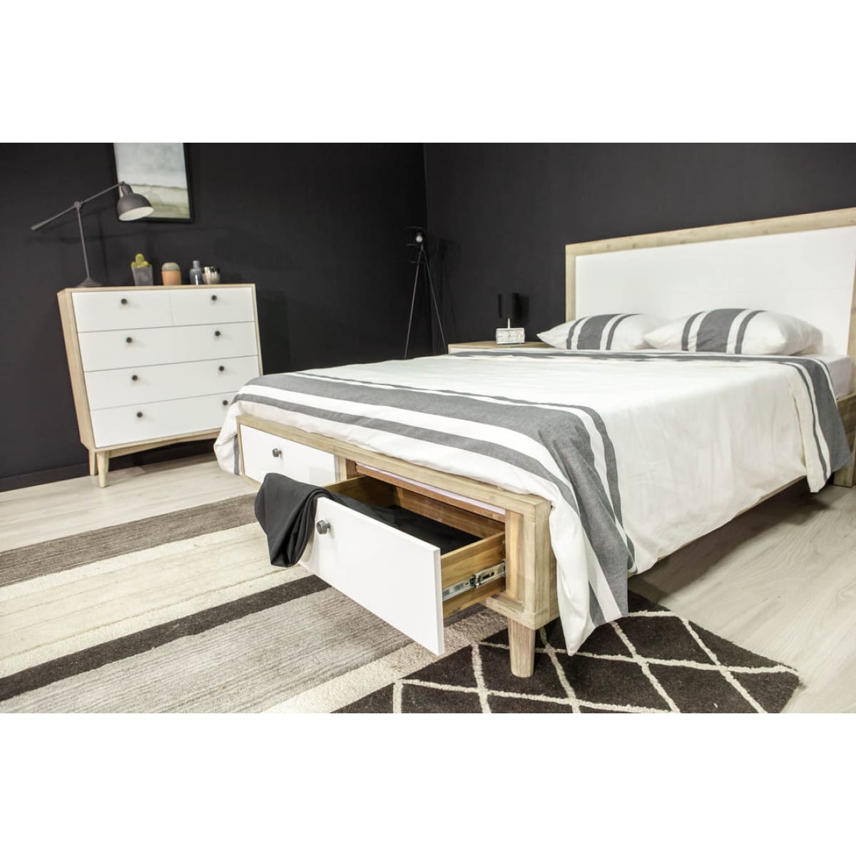 Ava King Bed - lh-import-beds