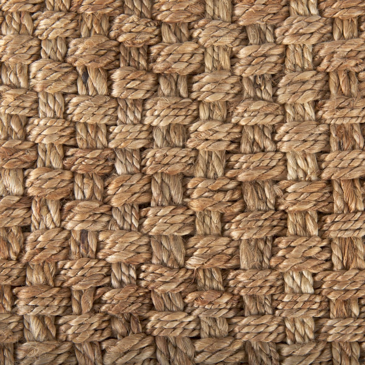 Aylin Pouf Brown Wool | Square - poufs