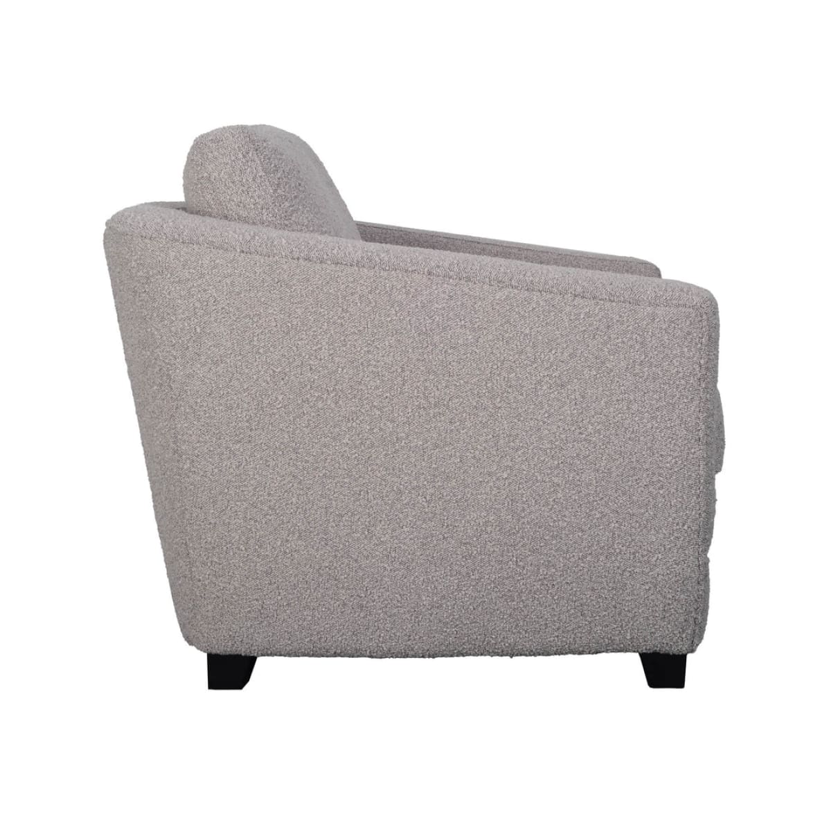 Baltimo Club Chair - Boucle Grey - lh-import-accent-club-chairs