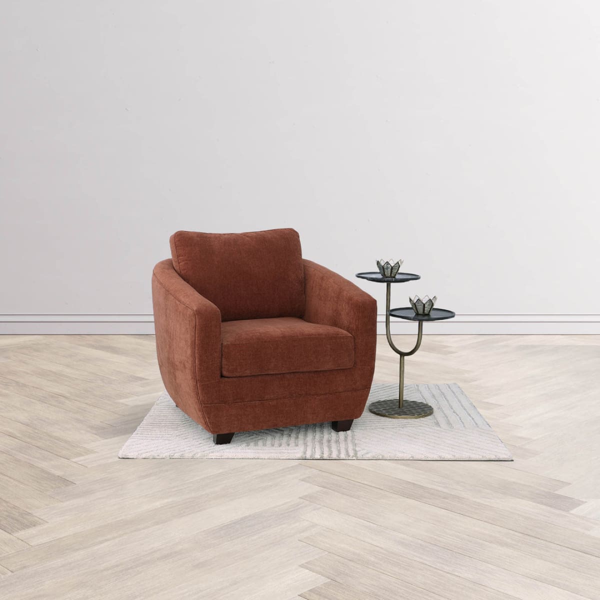 Baltimo Club Chair - Deep Rust - lh-import-accent-club-chairs