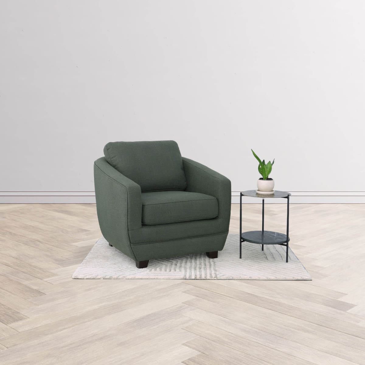 Baltimo Club Chair - Evergreen - lh-import-accent-club-chairs