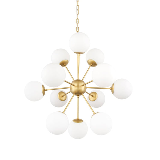 Barbara Chandelier Gold Metal | 11 Light - chandeliers