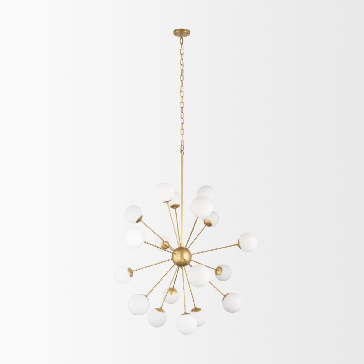 Barbara Chandelier Gold Metal | 18 Light - chandeliers