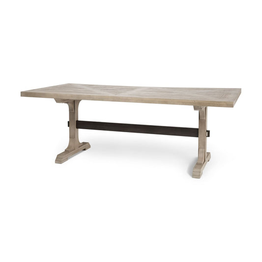 Barrett Rectangle Dining Table Brown Wood | Rectangle - dining-table