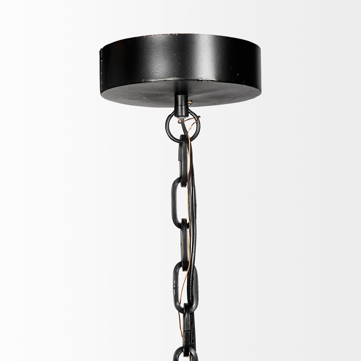 Bashaw Pendant Light Black Metal - pendant-light