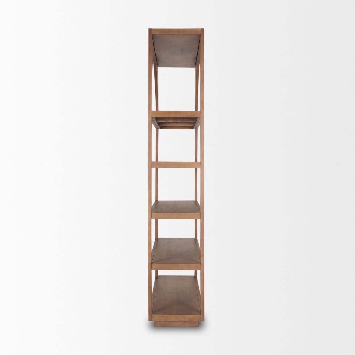 Bela Shelving Unit Brown Wood - shelving