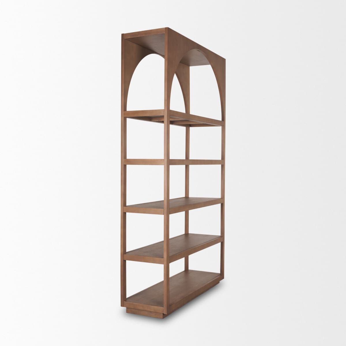 Bela Shelving Unit Brown Wood - shelving