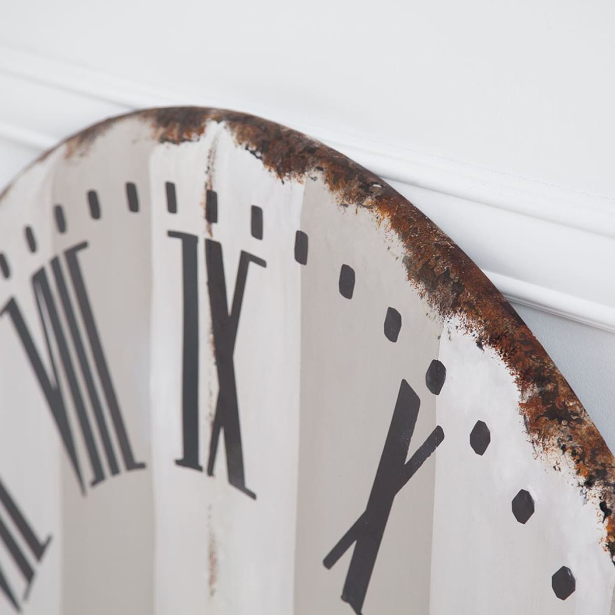 Belton Wall Clock Brown Metal | 42 - wall-clocks
