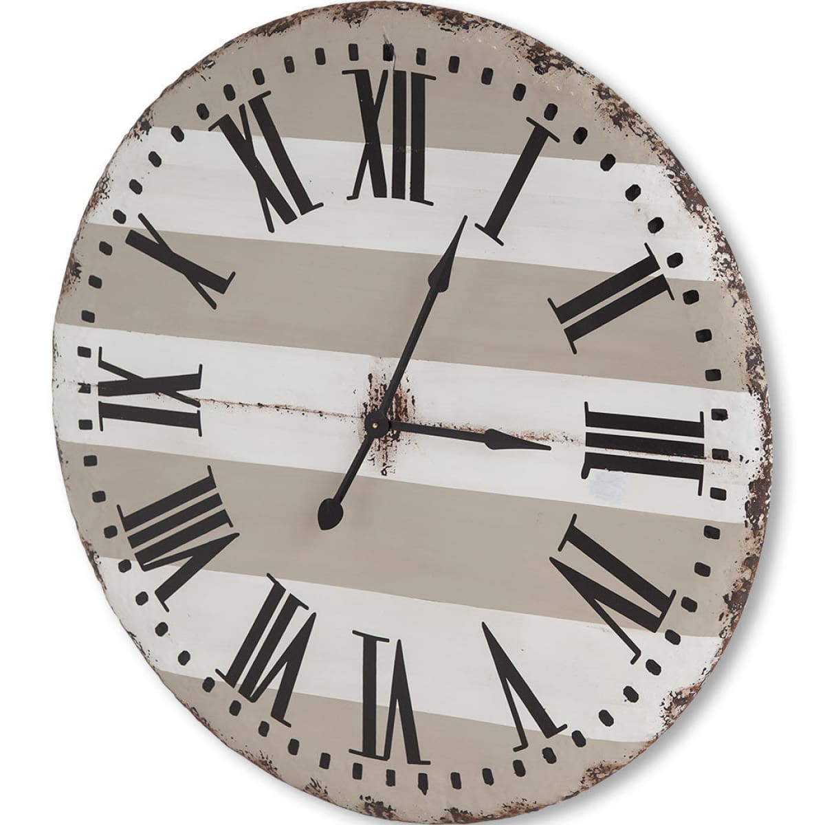 Belton Wall Clock Brown Metal | 42’’ - wall-clocks