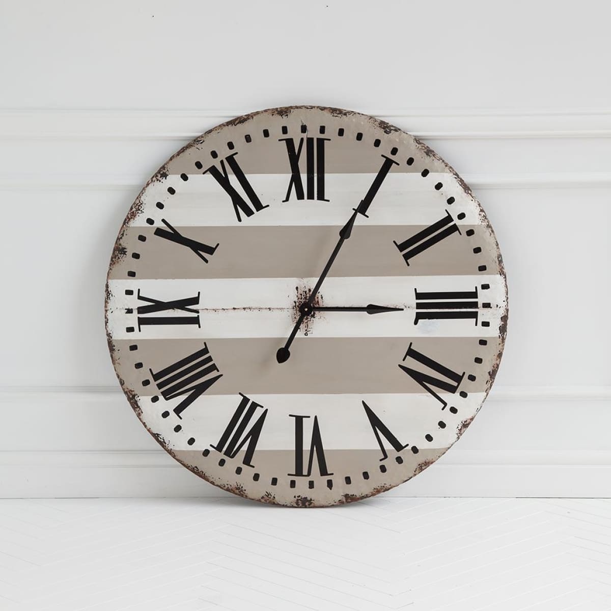 Belton Wall Clock Brown Metal | 42’’ - wall-clocks