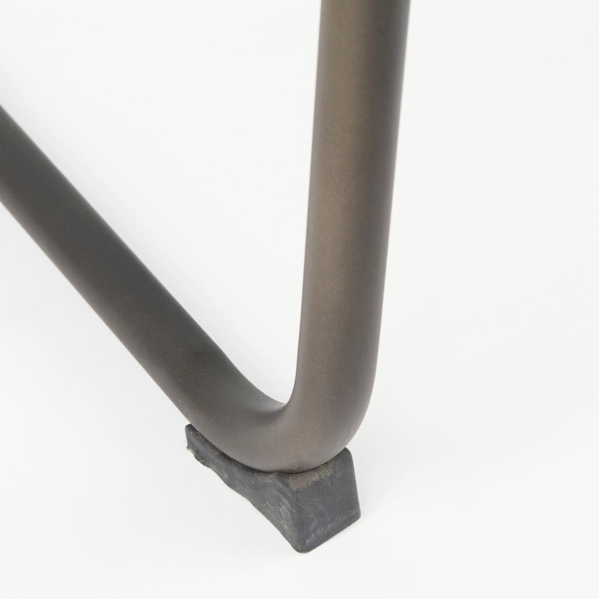 Berbick Bar Counter Stool Black Leather | Gray Metal | Bar - bar-stools