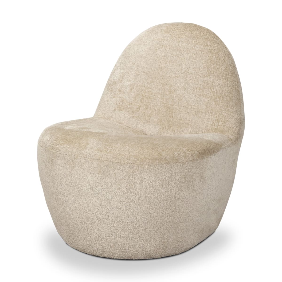 Beverly Accent Chair Beige Chenille - accent-chairs