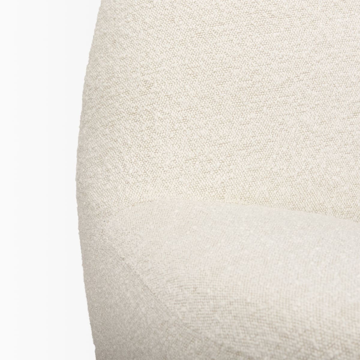 Beverly Accent Chair Cream Boucle - accent-chairs