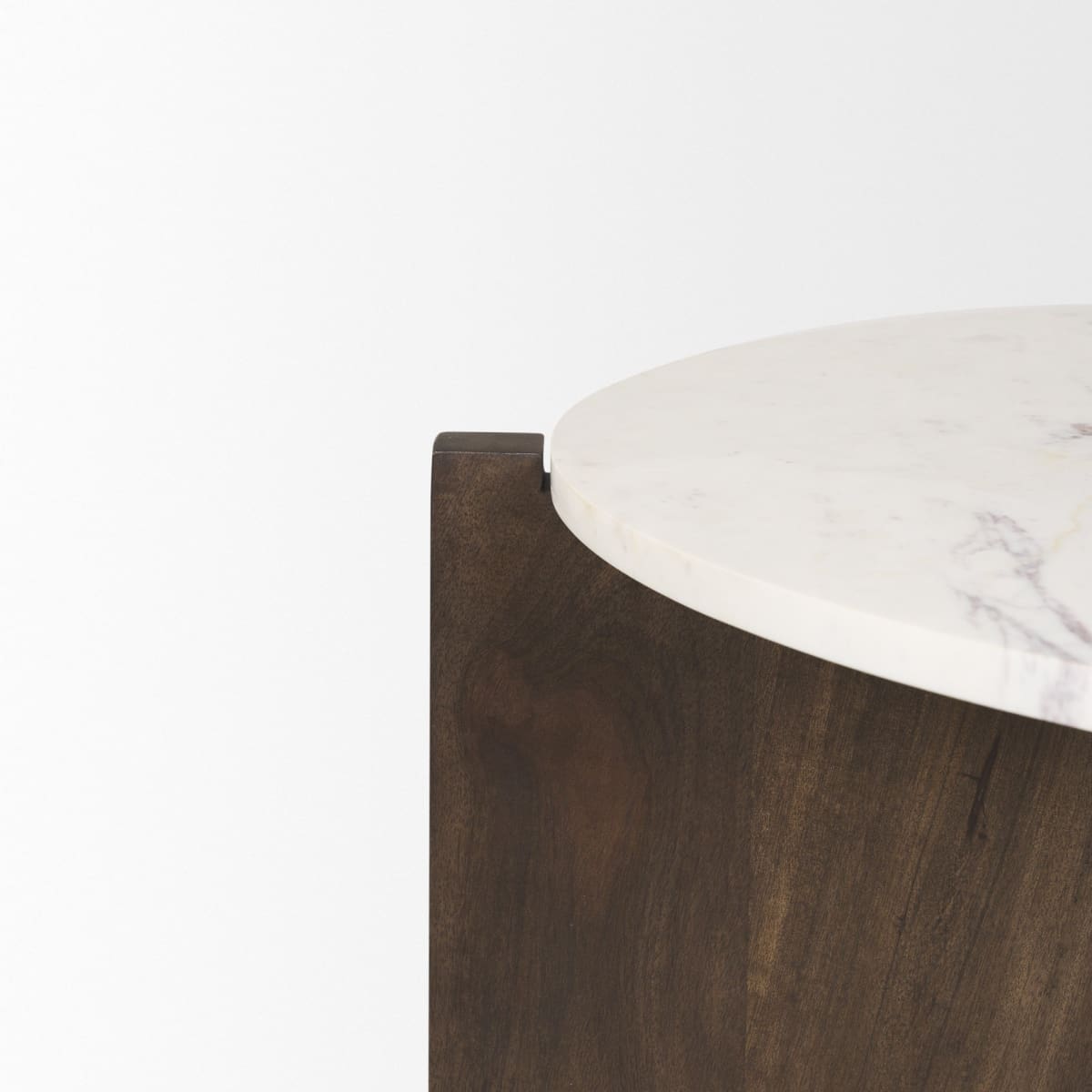 Bianca Coffee Table Dark Brown | Marble - coffee-tables