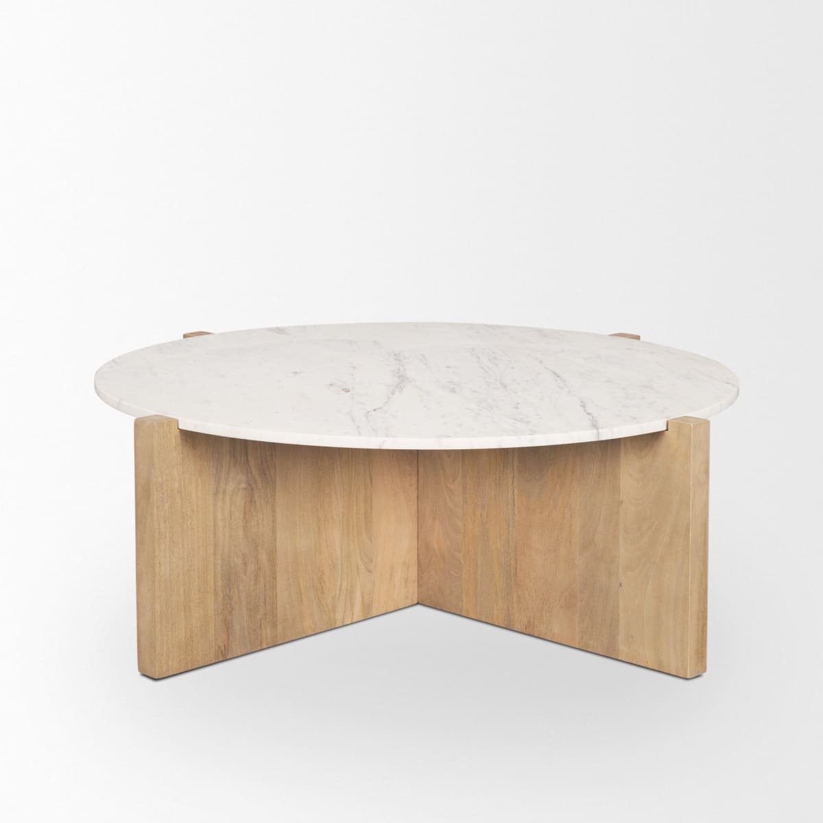 Bianca Coffee Table Light Brown | Marble - coffee-tables