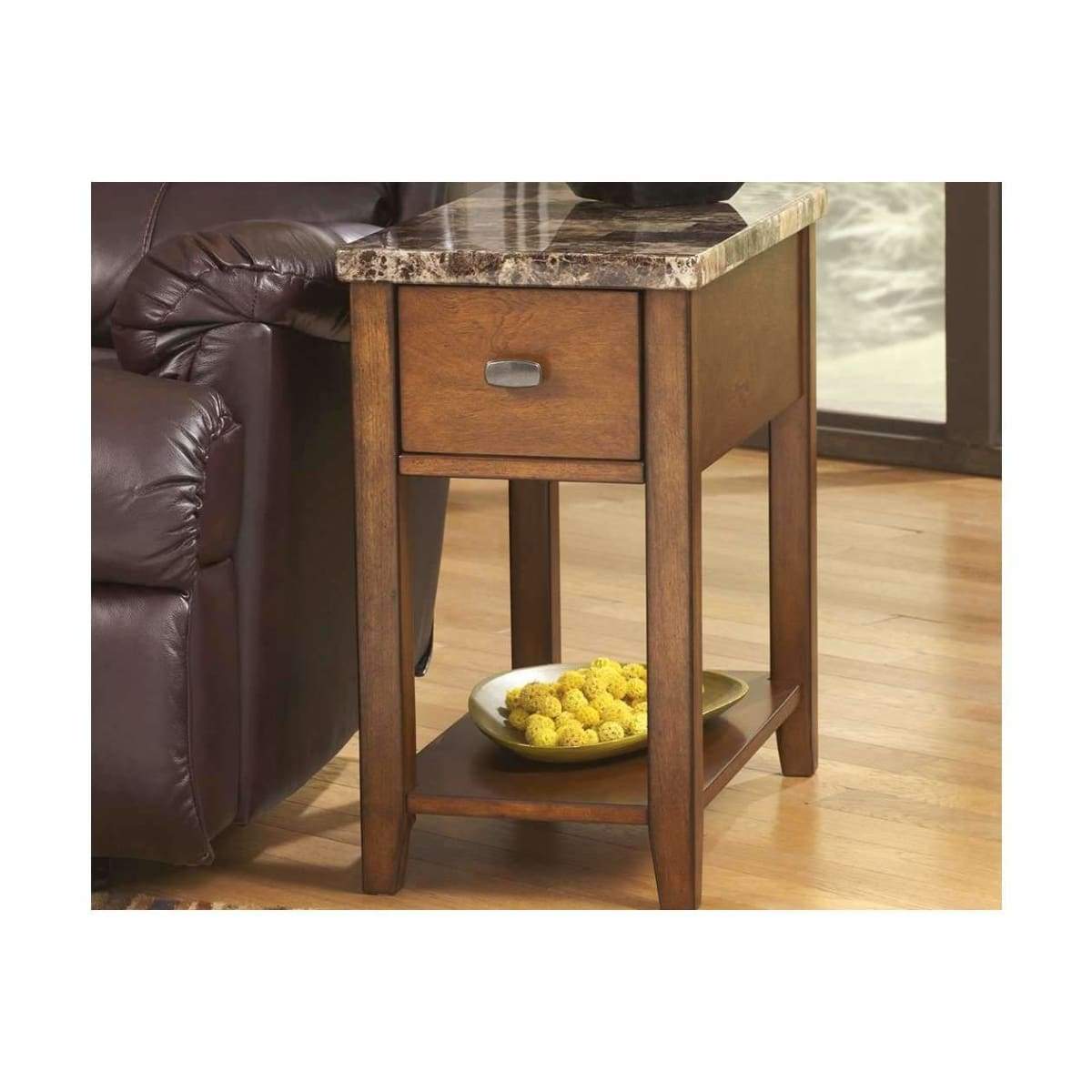 Breegin chairside end discount table