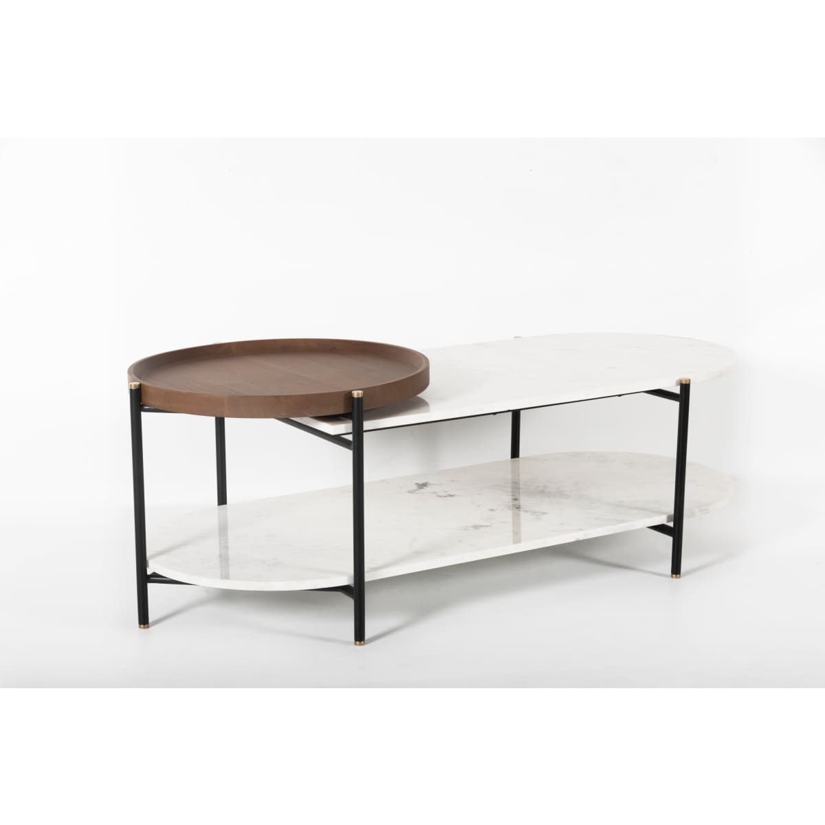 Breka Marble Top Coffee Table - coffee-tables
