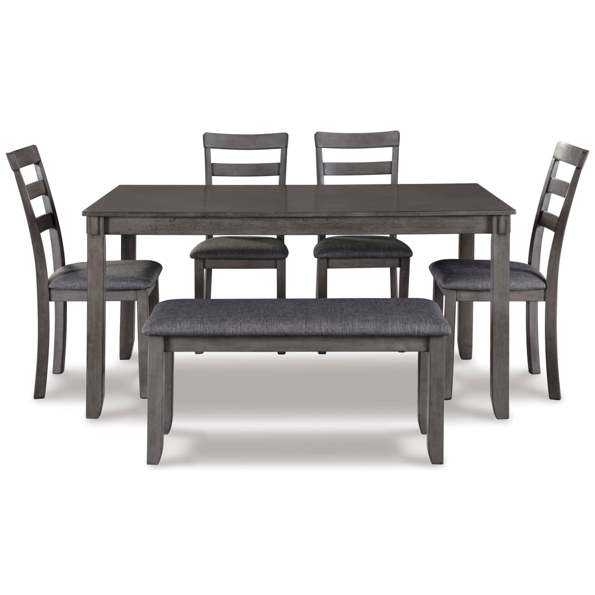 Bridson RECT DRM Table Set (6/CN) - dining-table