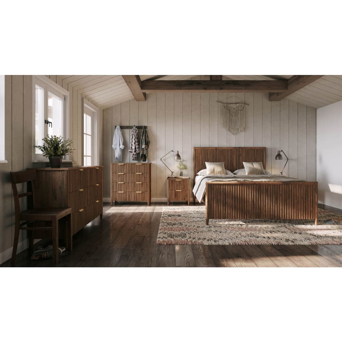 Britanica 6 Drawer Dresser - lh-import-dressers