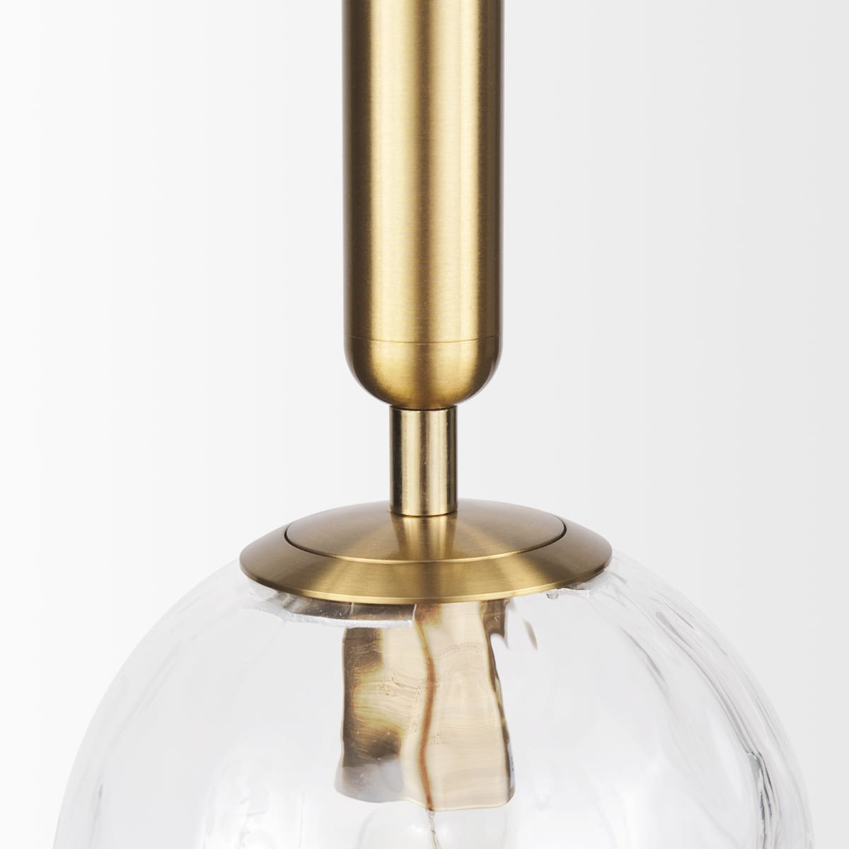 Britton Pendant Light Gold Metal | Clear Glass - pendant-light