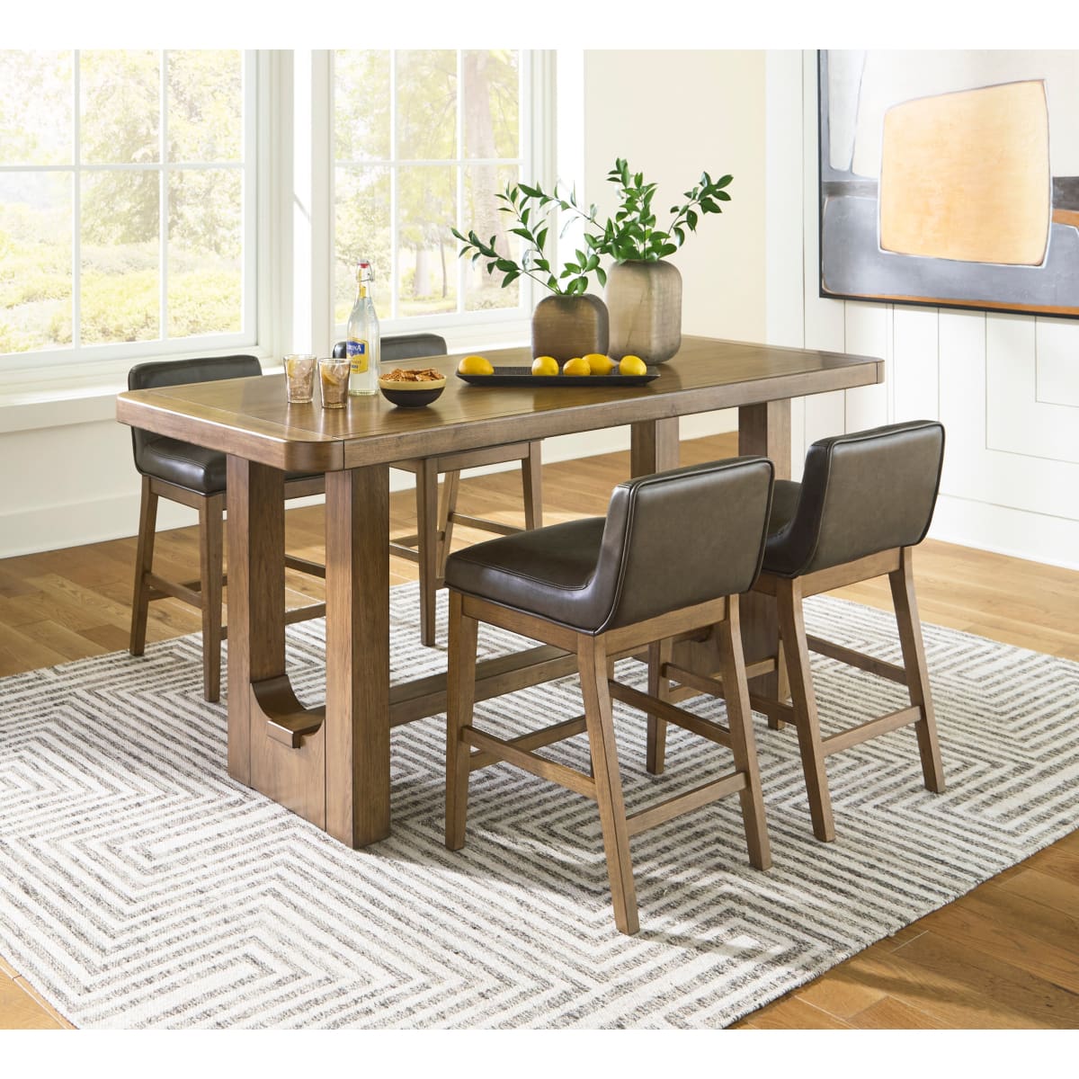Cabalynn 7pc Counter Table Set - DININGCOUNTERHEIGHT