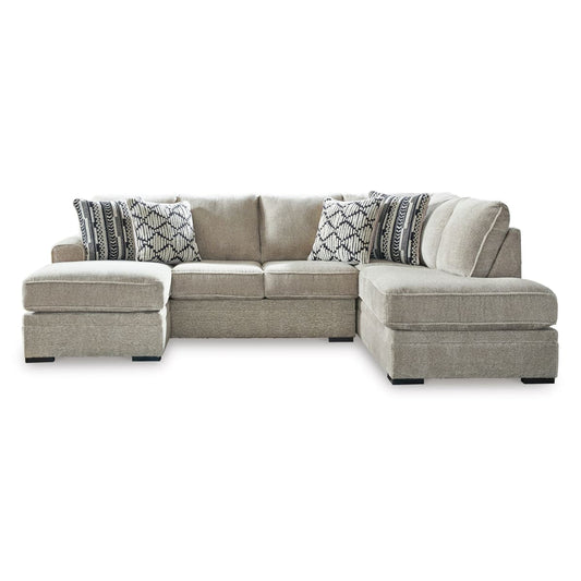 Calnita 2-Piece Sectional with Chaise - Sectional