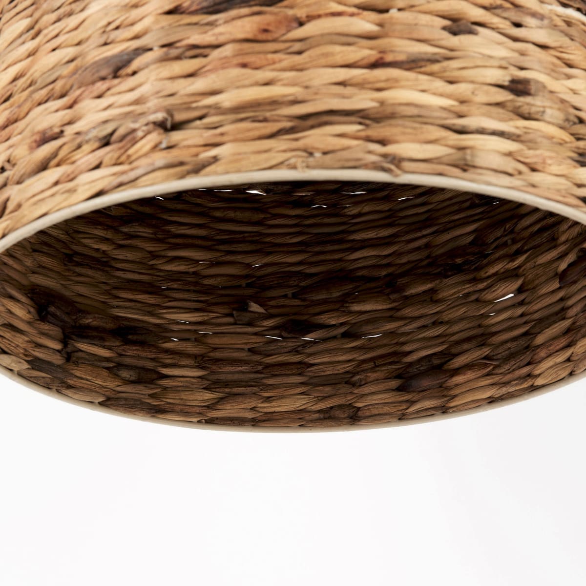 Campanile Pendant Light Brown Wicker | Cylinder - pendant-light