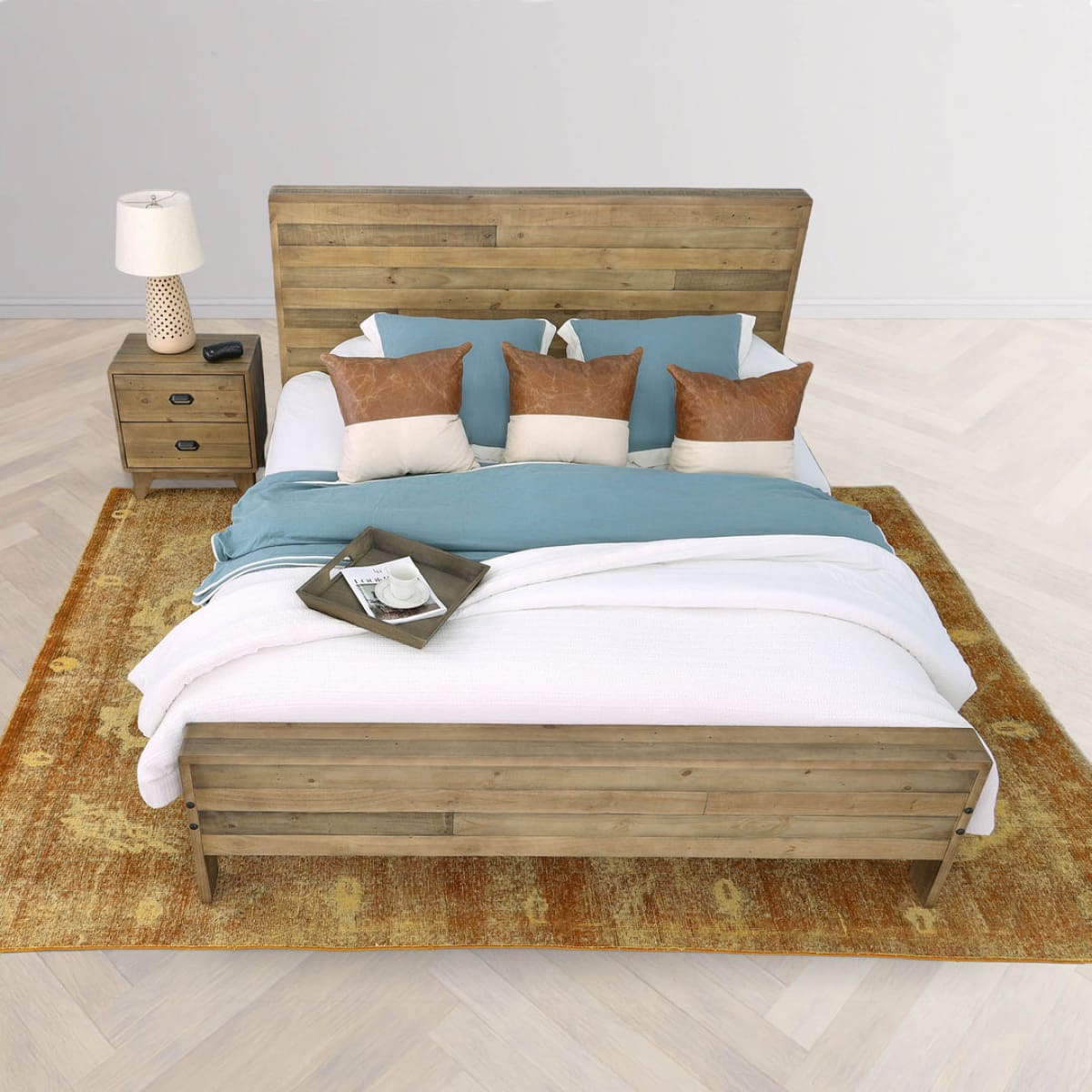 Campestre Modern King Bed - lh-import-beds