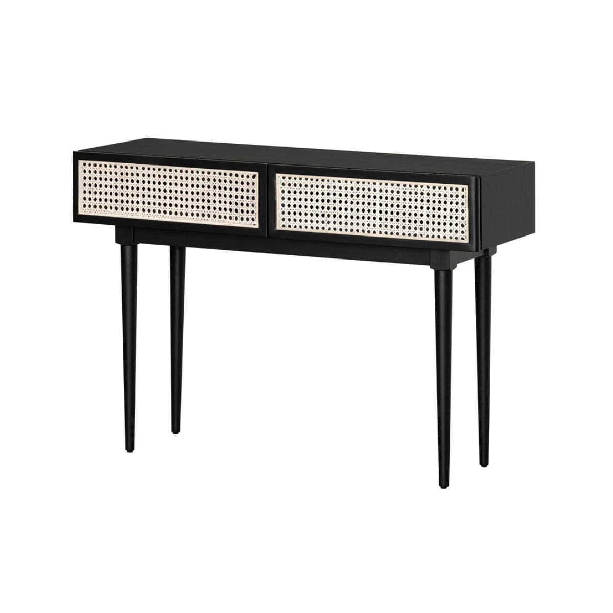 Cane Console Table - lh-import-console-tables