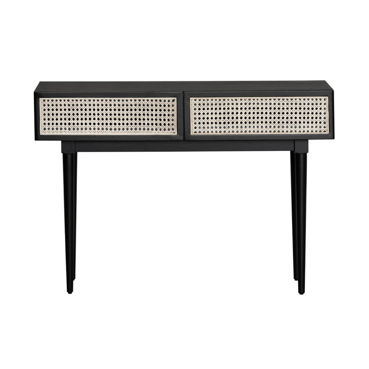 Cane Console Table - lh-import-console-tables