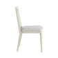 Cane Dining Chair - Beige/White Wash Frame - lh-import-dining-chairs