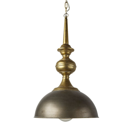 Capsa Pendant Light Gold/Silver Metal - pendant-light