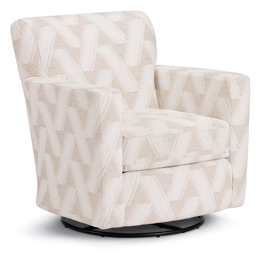Caroly Swivel Barrel & Glider - accent-chairs