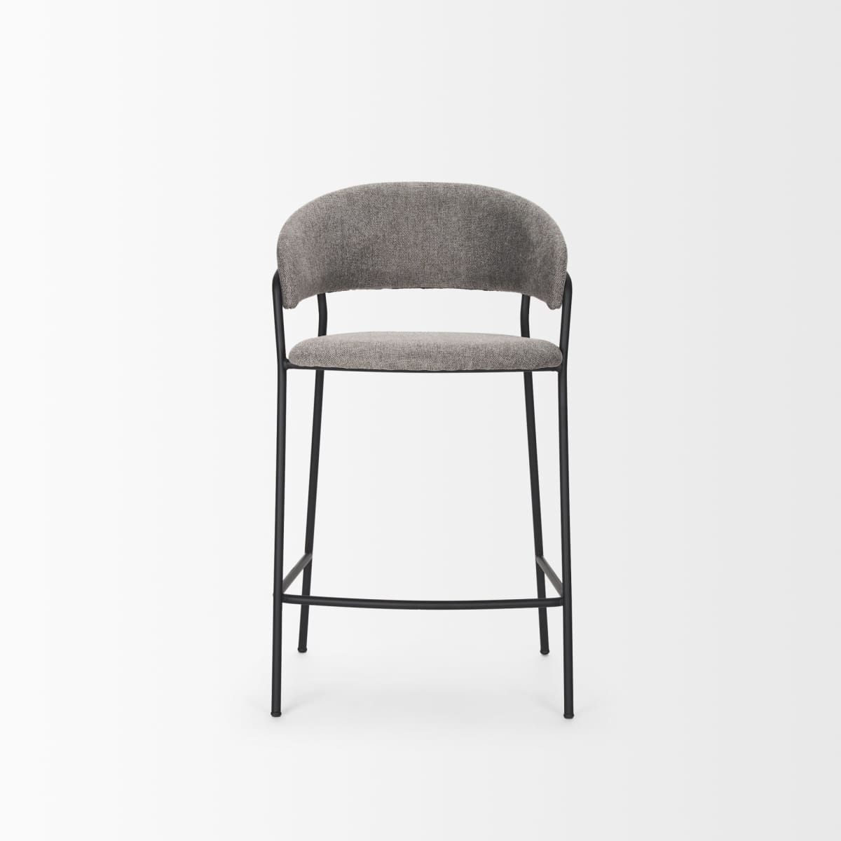 Carolyn Bar Counter Stool Gray Fabric | Counter - bar-stools