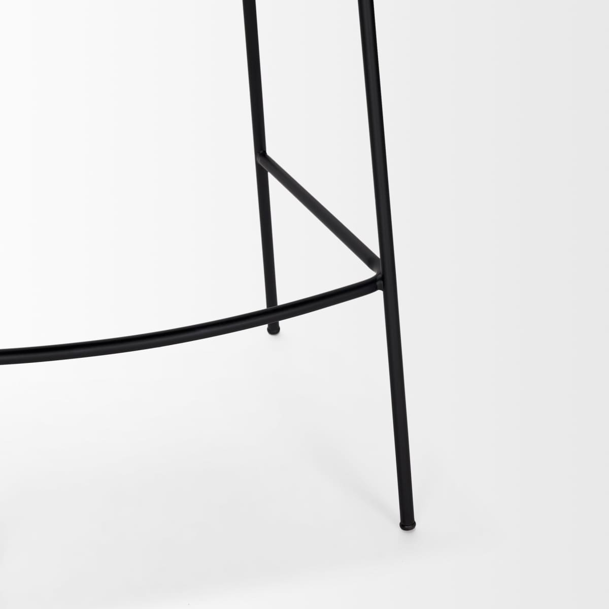 Carolyn Upholstered Seat Bar Counter Stool Gray Fabric | Bar Stool - bar-stools