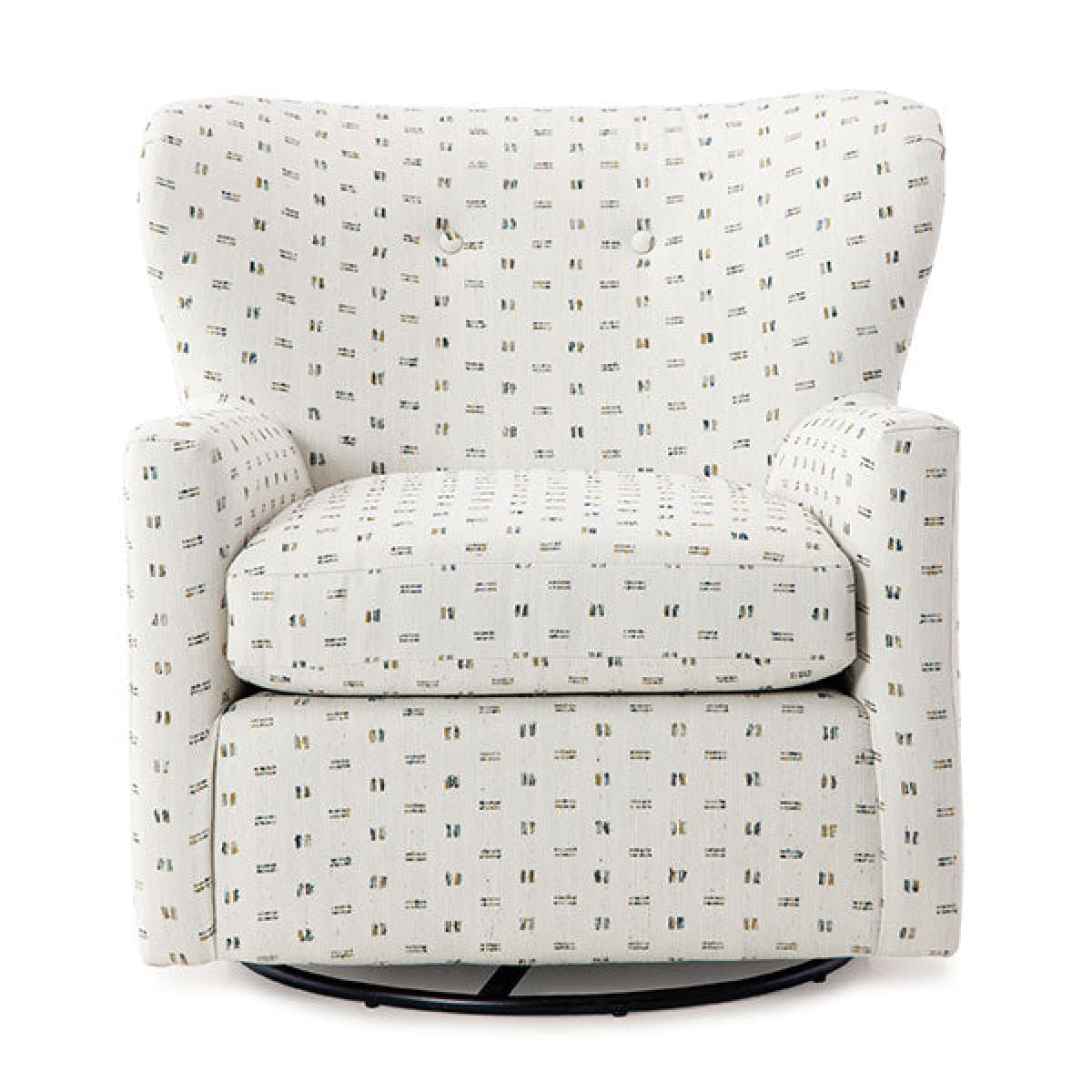 Casimere Swivel Accent Chair - accent-chairs