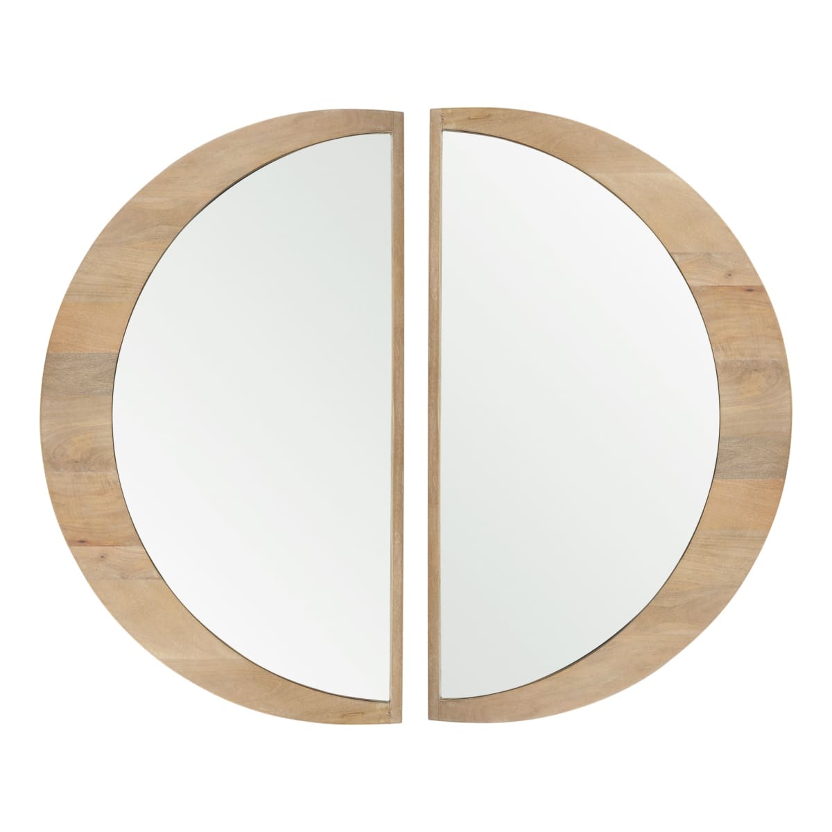 Celeste Wall Mirror Light Brown | Large - wall-mirrors-grouped