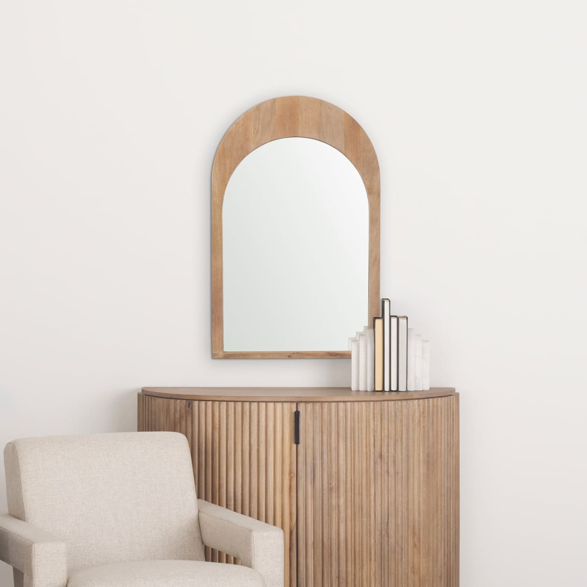 Celeste Wall Mirror Light Brown | Tall - wall-mirrors-grouped