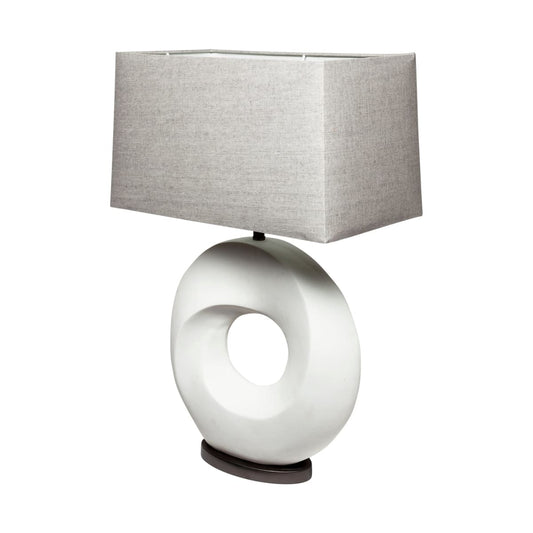 Celtica Table Lamp White Resin - table-lamps