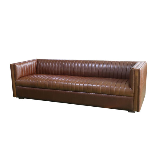 Channel Sofa - Camel Brown - lh-import-sofas
