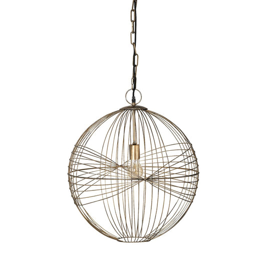 Chiron Pendant Light Gold Metal - pendant-light