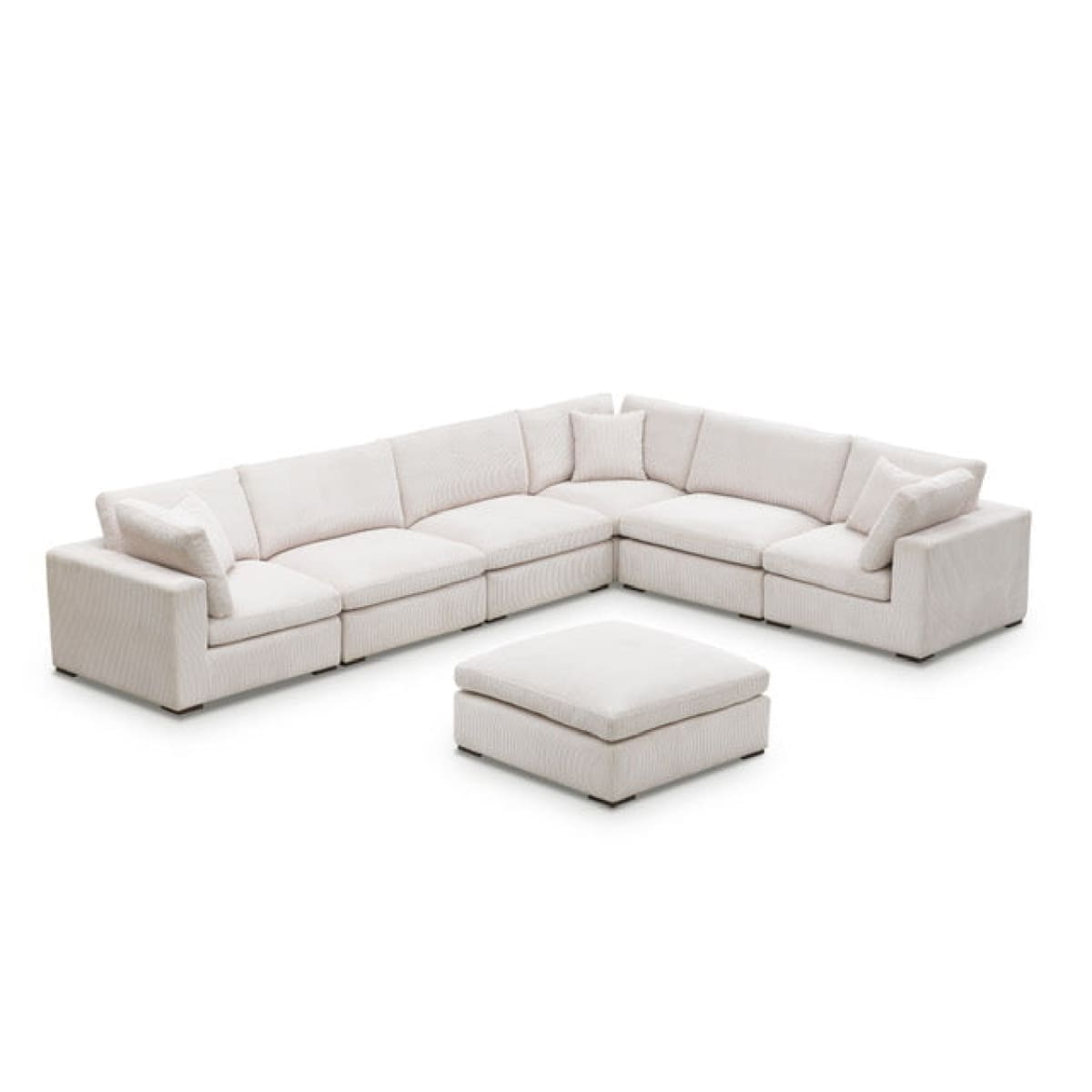 Claire 5pc Modular Sectional - Sectional