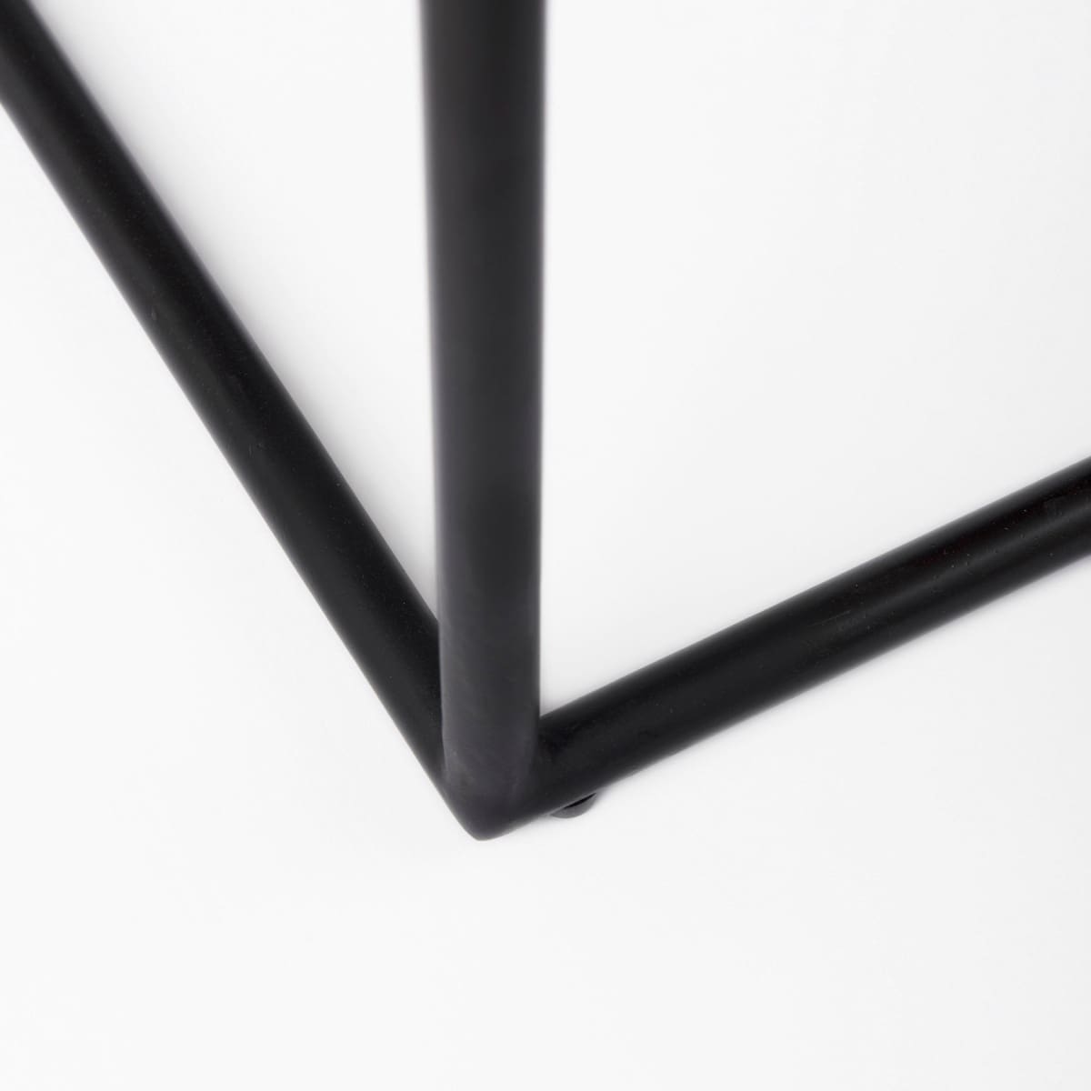 Clarissa Leather Seat Bar Counter Stool Brown Leather | Black Metal | Bar - bar-stools