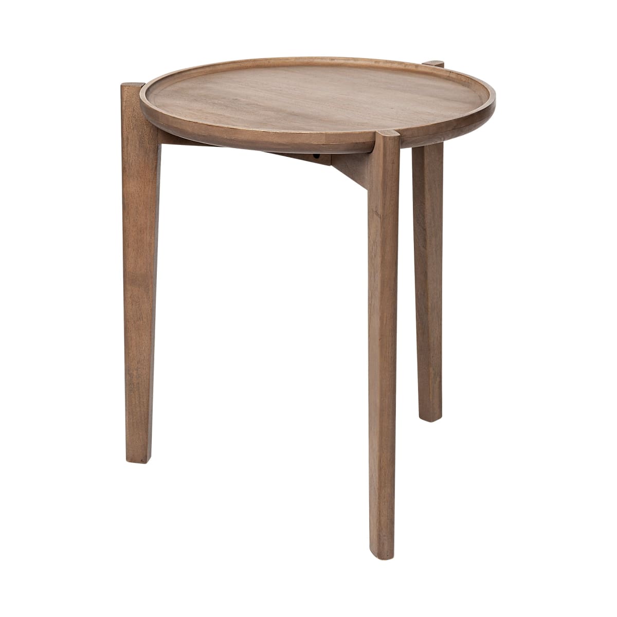 Cleaver Accent Table Brown Wood - accent-tables